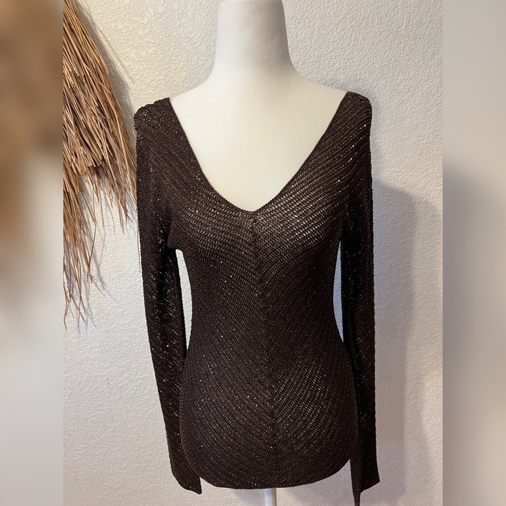 Ralph Lauren silk woven long sleeved shirt